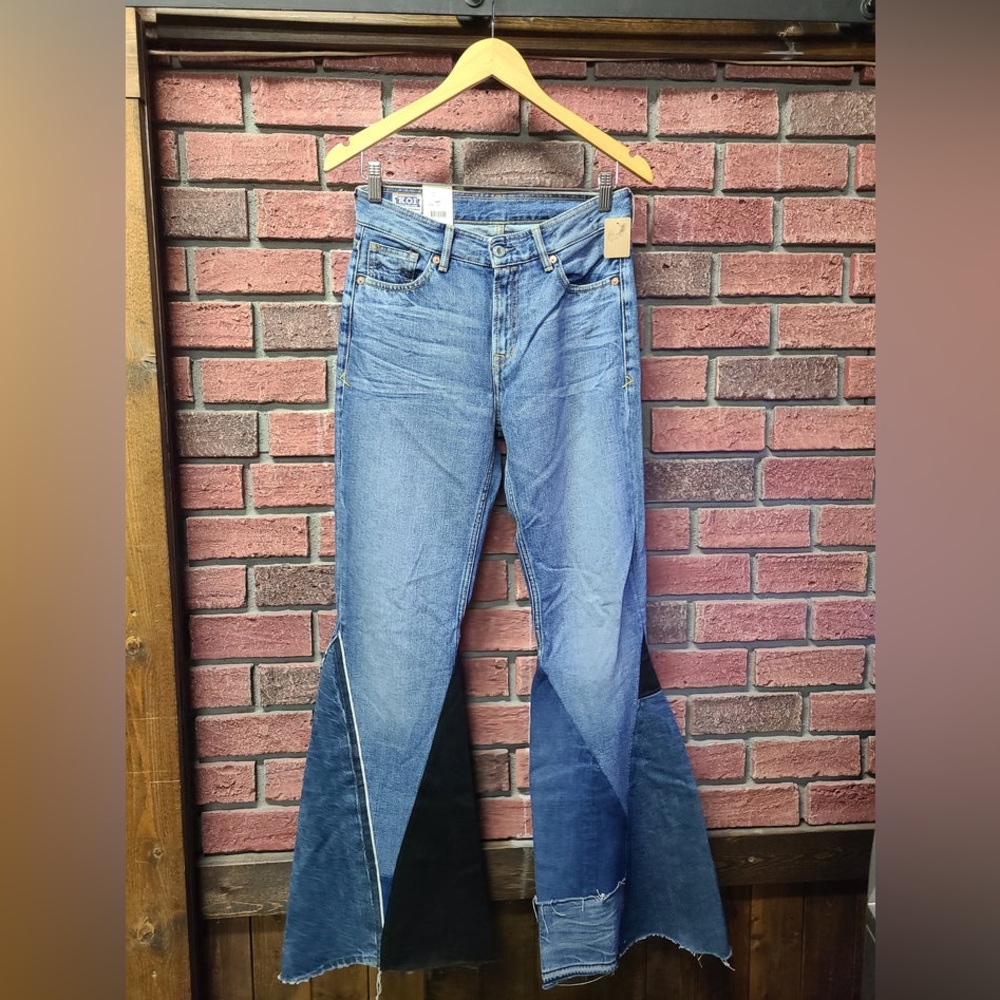 KINGS OF INDIGO - Regan Bell Bottom - Patchwork